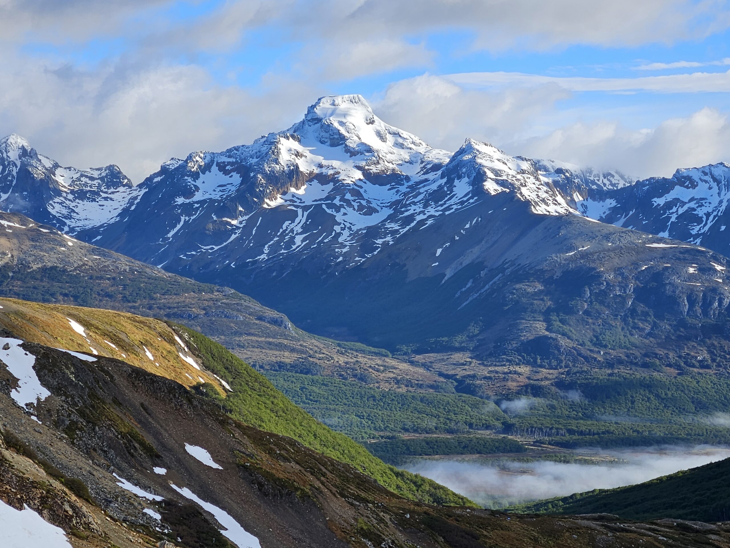 Ushuaia es única para la practica del montañismo