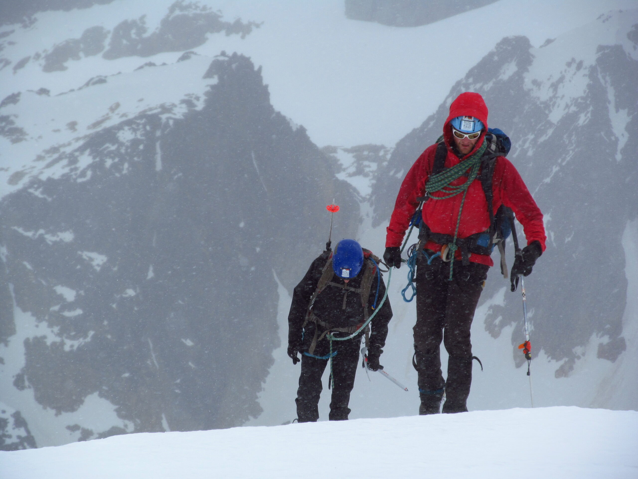 Ushuaia es única para la practica del montañismo