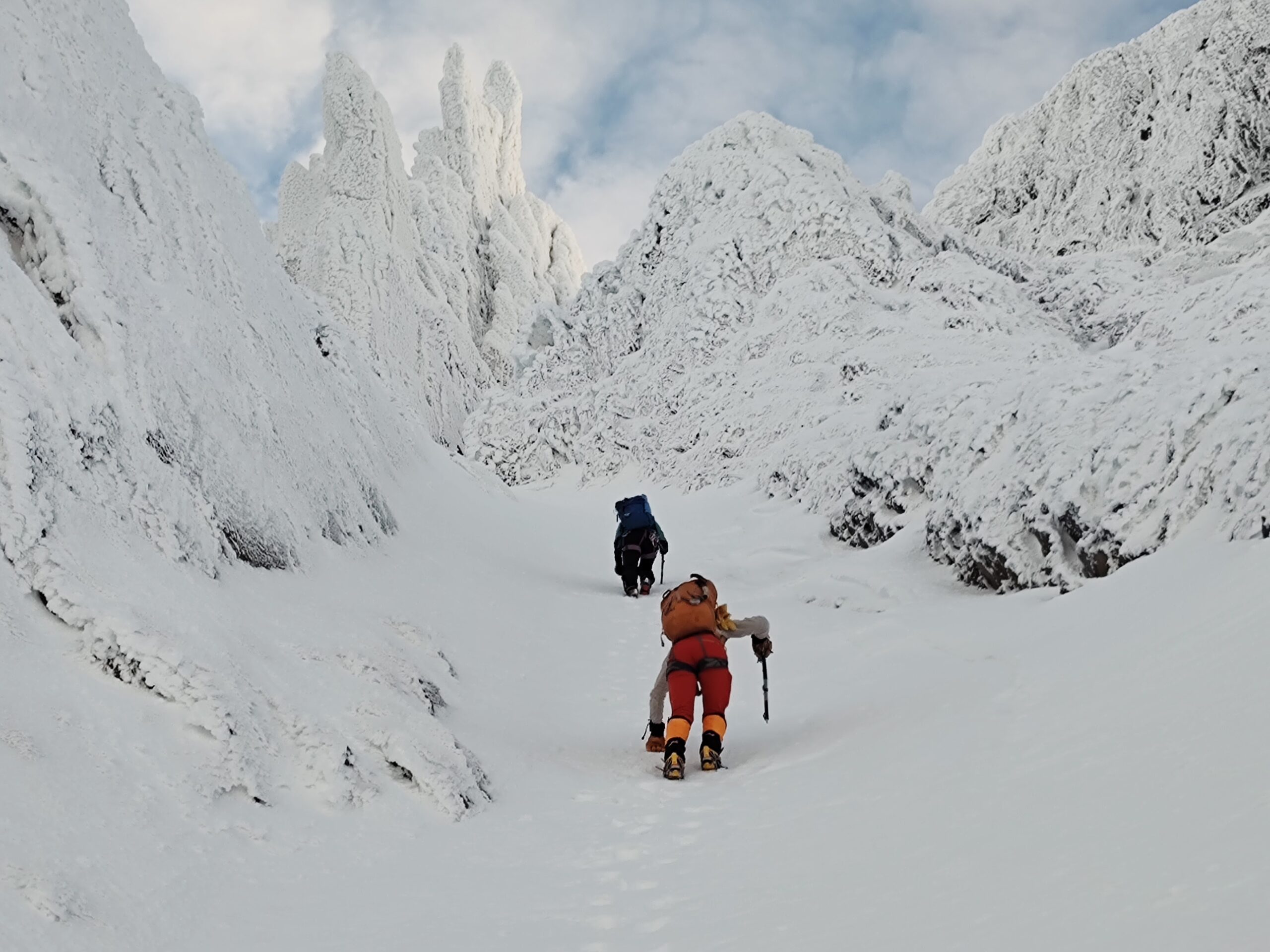 Ushuaia es única para el montañismo