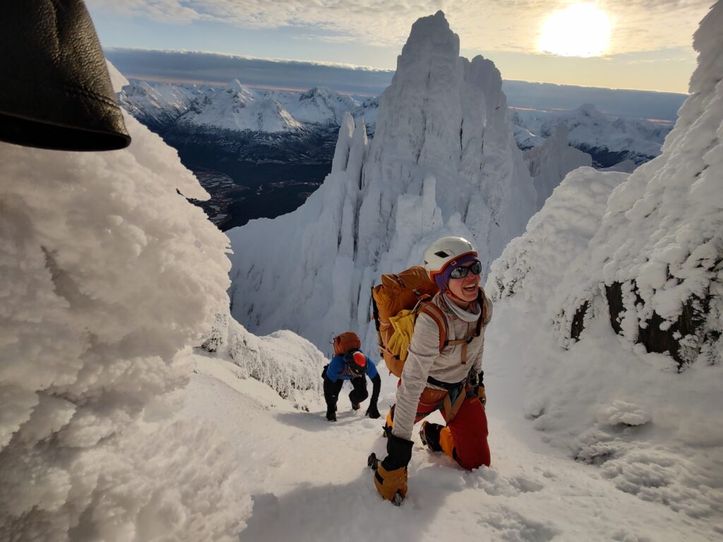 Escalar en tierra del fuego